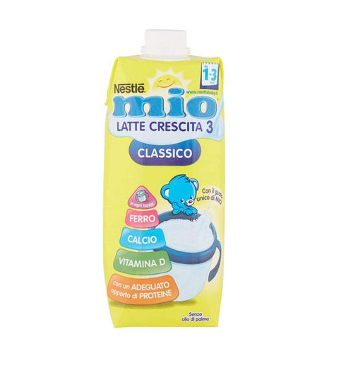 Nestlé Mio Latte di Crescita Classico da 1 Anno milk brik 500ml - Italian Gourmet UK