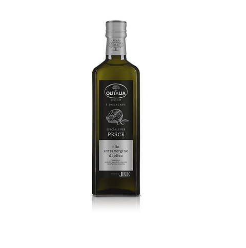 Olitalia I Dedicati Gourmet speciale per Pesce Italian Extra virgin olive oil for fish 500ml - Italian Gourmet UK