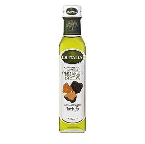 Olitalia Olio al Tartufo Italian Extra virgin olive oil flavored with truffle 250ml - Italian Gourmet UK