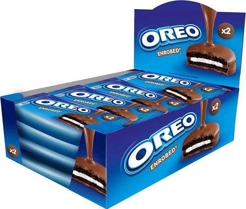 Oreo Biscuits Oreo Bañadas, Cookies with Milk Chocolate Cover - 24 x 41 g 7622201492069