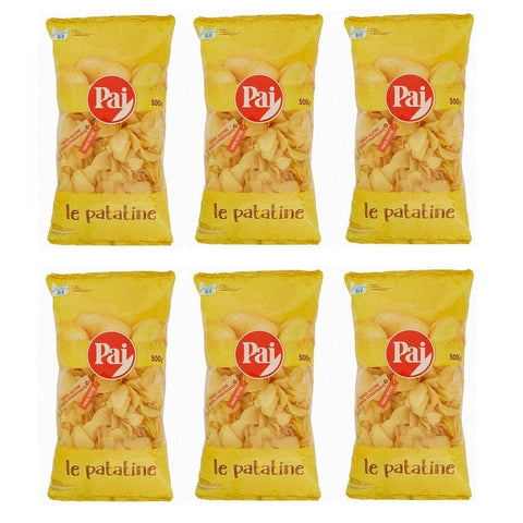 Pai Patatine Chips Potato Chips 500g - Italian Gourmet UK