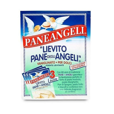 Paneangeli Baking Powder with Vanillina (3x16g) - Italian Gourmet UK