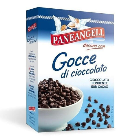 Paneangeli Gocce di cioccolato Chocolate chips (125g) - Italian Gourmet UK