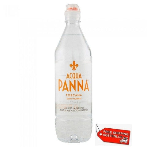 Panna water 24x Panna Acqua Minerale Naturale natural mineral water disposable PET 750ml 8000815565253