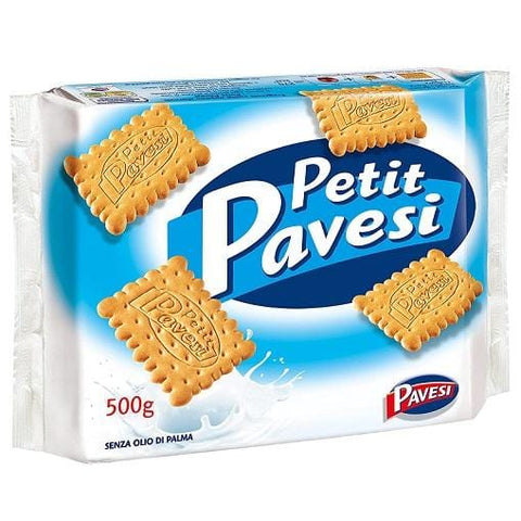 Pavesi Petit palm oil free biscuits 500g - Italian Gourmet UK