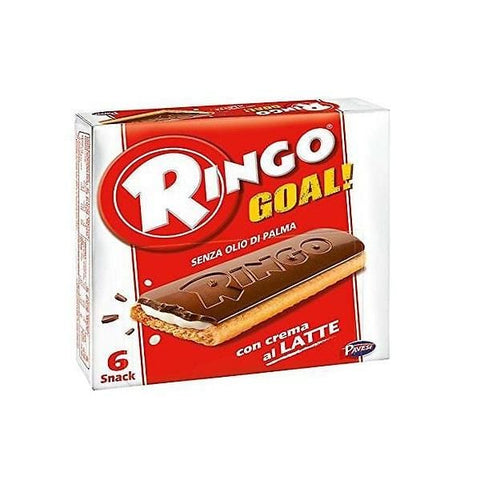 Ringo Goal Latte Milk Biscuits (170g) - Italian Gourmet UK