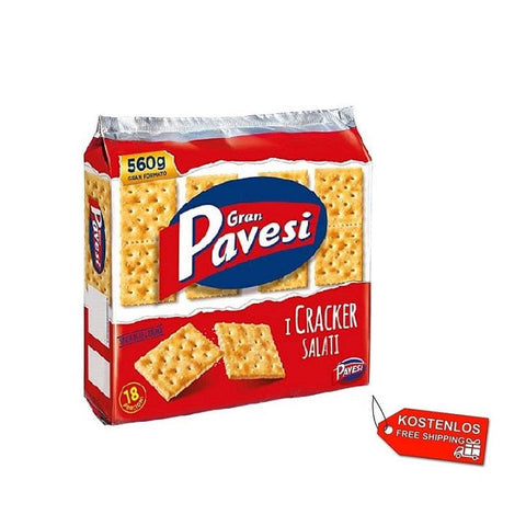 Pavesi Crackers Gran Pavesi Salted Crackers (6x560g) 8013355999662