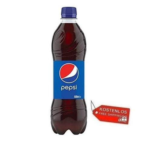 48x Pepsi Cola PET 500ml - Italian Gourmet UK