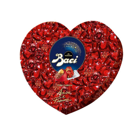 Perugina Chocolates Perugina Baci Cuore Amore e Passione Dolce e Gabbana LIMITED EDITION Filled chocolates with hazelnuts and raspberry grains 100g