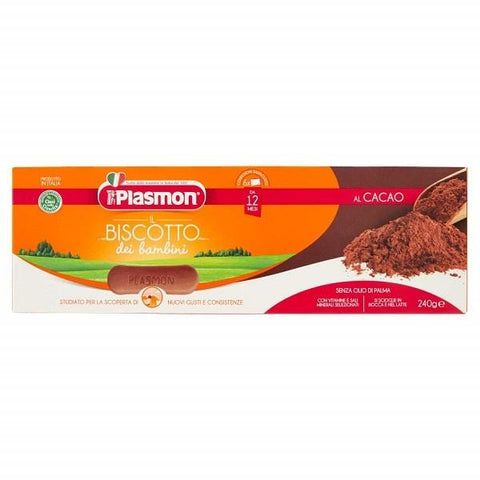 Plasmon Biscotto Cacao Cocoa biscuit (240g) - Italian Gourmet UK