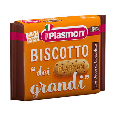 Plasmon Biscotto dei Grandi biscuits with chocolate drops 270g - Italian Gourmet UK