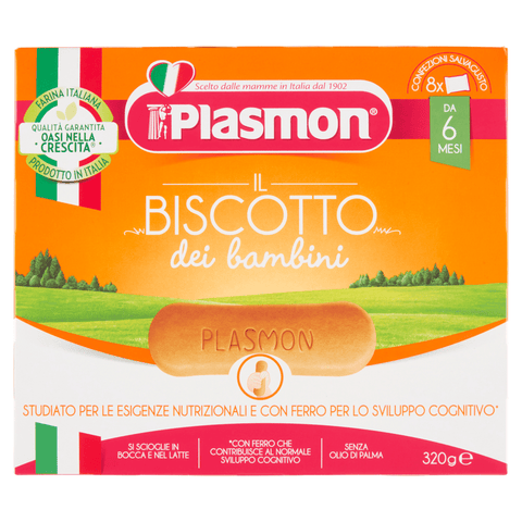 Plasmon Biscuits Plasmon Classic Biscuits (320g) 8001040418345