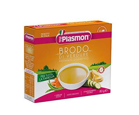 Plasmon Brodo di verdure Vegetable soup 80g - Italian Gourmet UK