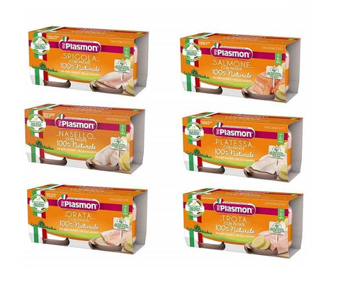 Test package Plasmon homogenized from 6 months 12x80g - Italian Gourmet UK