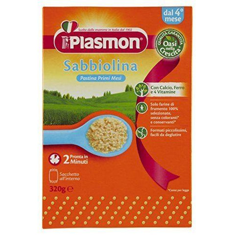 Plasmon Sabbiolina Small Pasta (320g) - Italian Gourmet UK