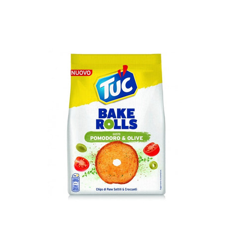 Saiwa TUC snack Bake rolls Pomodoro e olive tomatoes and olives 100g