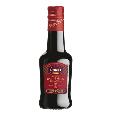 Ponti Vinegar Ponti Aceto Balsamico Etichetta Rossa Balsamic Vinegar glass bottle 250ml