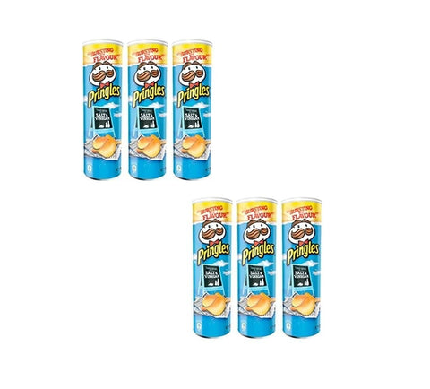 Pringles Salt and Vinegar mega pack 6x160g - Italian Gourmet UK