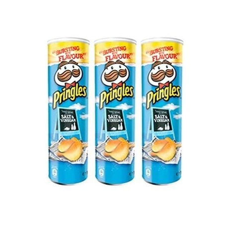 Pringles Salt and Vinegar pack 3x160g - Italian Gourmet UK