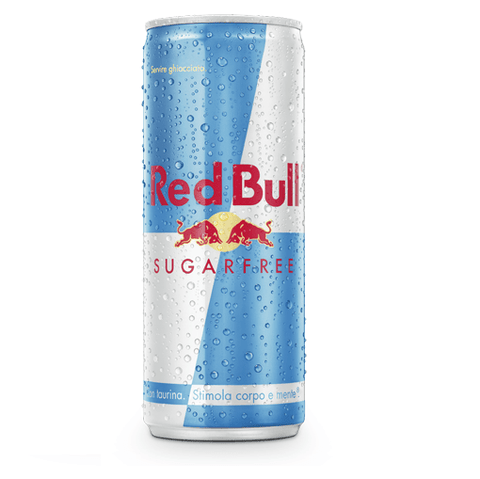 Red Bull Sugarfree energy drink 250ml disposable cans - Italian Gourmet UK