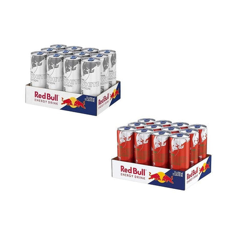 Test pack Red Bull Red & White Edition energy drink 24x250ml - Italian Gourmet UK