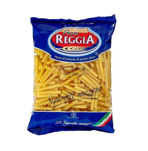 Reggia Sigarette Mezzani Italian Pasta 500g - Italian Gourmet UK