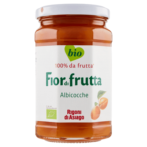 Rigoni di Asiago Fiordifrutta Albicocche Italian Organic Apricot Jam 250g - Italian Gourmet UK
