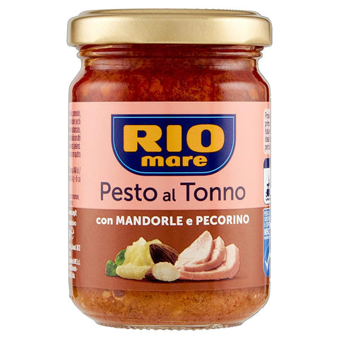 Rio Mare Cooking sauces & pesto Rio Mare Pesto al Tonno con Mandorle e Pecorino Pesto with Tuna with Almonds and Pecorino (130g)