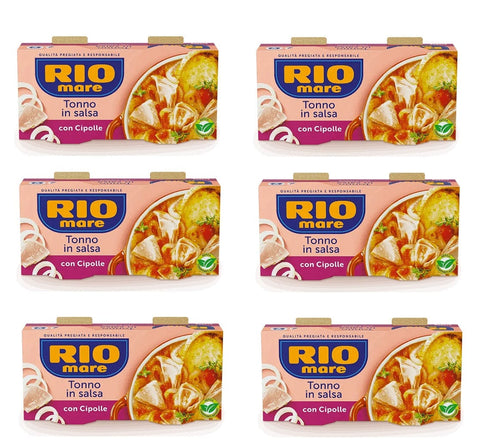 Rio Mare Salad Rio Mare Con Gusto Tonno e Cipolla Tuna and Onions flavor 6x2x160g 8004030290068