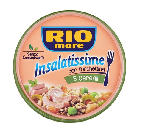 Rio Mare Insalatissime 5 cereali tuna and cereals salad mega pack 6x220g - Italian Gourmet UK