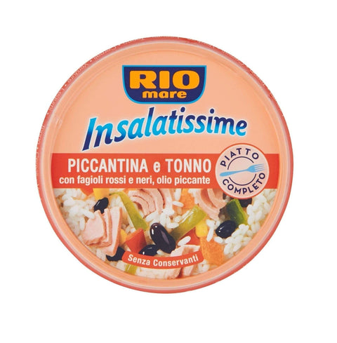 Rio Mare Insalatissime Piccantina Tuna and Vegetables Spicy Salad 220g - Italian Gourmet UK
