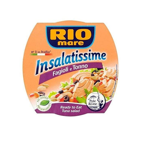 Rio Mare Insalatissime Tuna and Beans salad 6x160g - Italian Gourmet UK