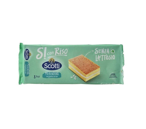 Riso Scotti Merendina Snack with Rice Flour 200g - Italian Gourmet UK