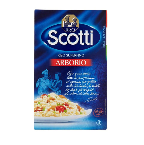 Riso Scotti Arborio per risotti italian rice 1kg - Italian Gourmet UK