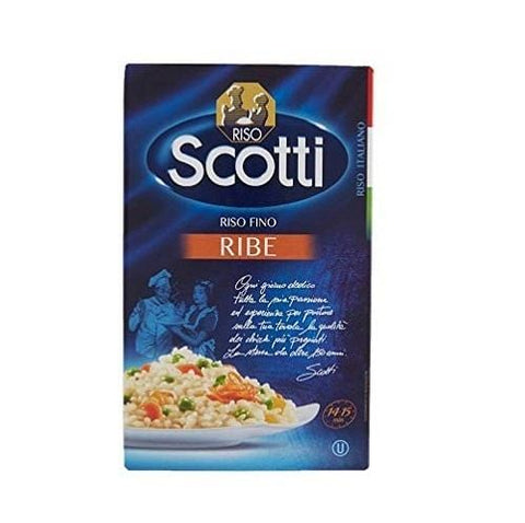 Riso Scotti Ribe fino Italian fine rice 1kg - Italian Gourmet UK
