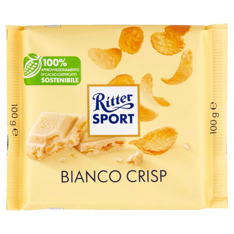 Ritter Sport Chocolate snack Ritter Sport White Crisp 100g