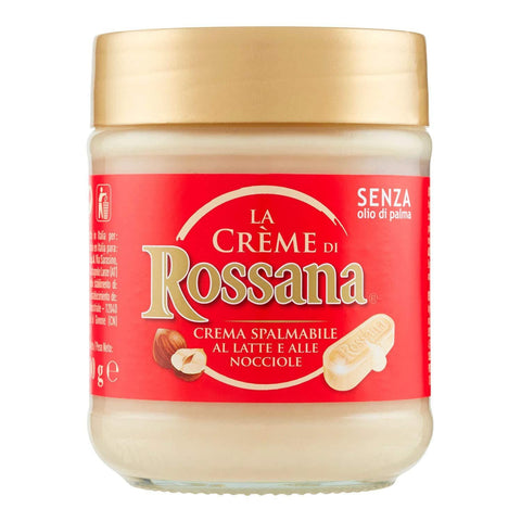 Rossana Crema Latte e nocciole Milk and Hazelnut Cream 200g - Italian Gourmet UK