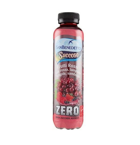 San Benedetto Succoso Frutti rossi Zero red fruits fruit juice 12x40cl - Italian Gourmet UK