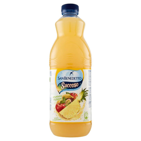 San Benedetto Succoso pineapple fruit juice 6x1.5l - Italian Gourmet UK