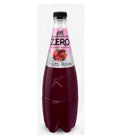 San Benedetto Frutti Rossi Zero soft drink Red fruits 75cl - Italian Gourmet UK