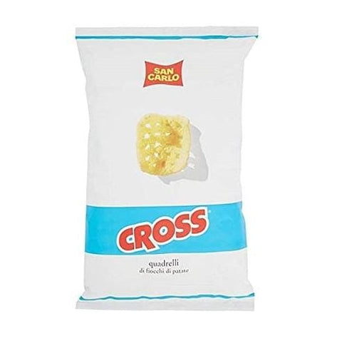 San Carlo Cross potato chips 5x40g - Italian Gourmet UK