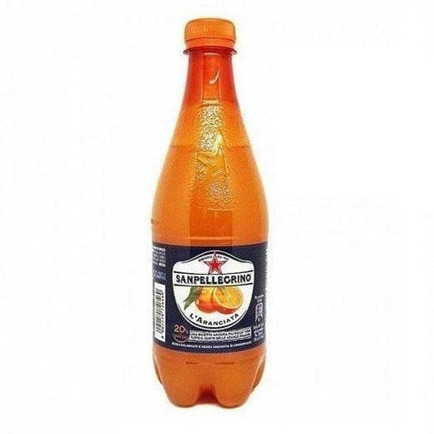 12x San Pellegrino l’aranciata Italian orange soft drink PET 500ml - Italian Gourmet UK