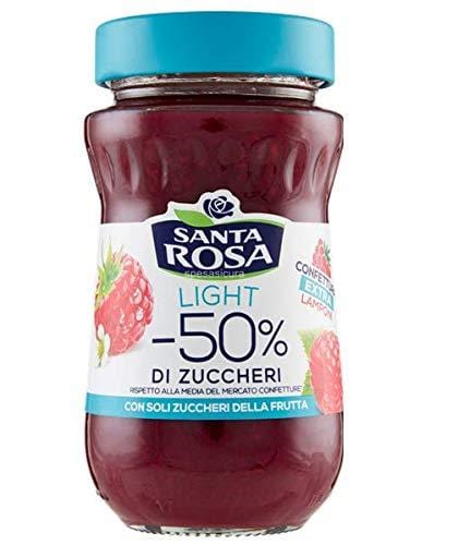 Santa Rosa Lamponi Light Italian raspberry jam 260g - Italian Gourmet UK
