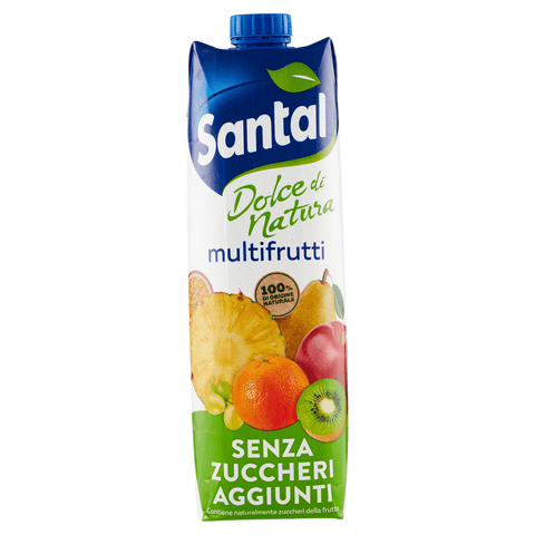 Santal Fruit juice Parmalat Santal Succo di Frutta Multifrutti Dolce di Natura Zero Multifruit Fruit Juice Zero added sugar 8002580004876