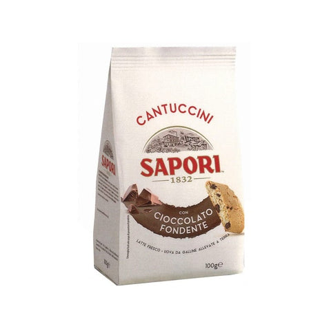 Sapori Biscuits Sapori Cantuccini con Cioccolato Fondente Biscuits with Dark Chocolate 100g