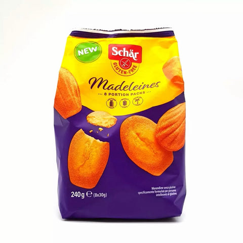 Schar Madeleines Merendina Senza Glutine Madeleines Snack Gluten Free 8x30g