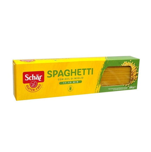 Schar Pasta SCHÄR Senza Glutine Spaghetti Gluten Free Pasta with 20% millet 500g