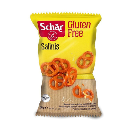 Schar Salinis gluten free salty snack 60g - Italian Gourmet UK