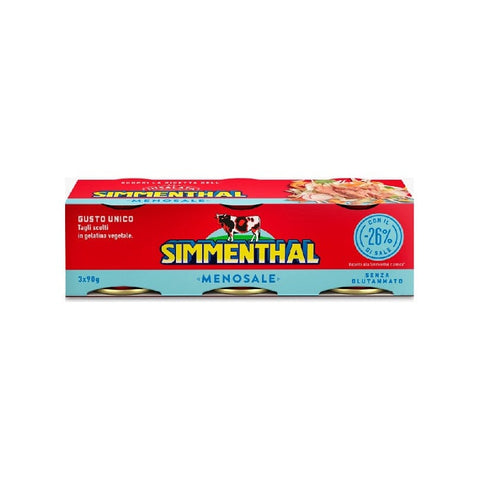Simmenthal Canned food Simmenthal Meno sale Less salt Meat In Jelly (3x90g) 8004030895324