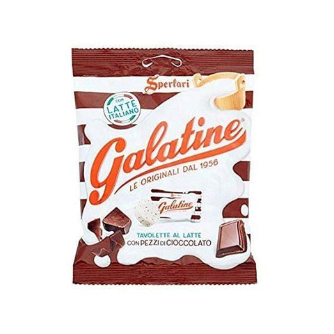 Sperlari Galatine al cioccolato milk and chocolate tablets gluten free 115g - Italian Gourmet UK
